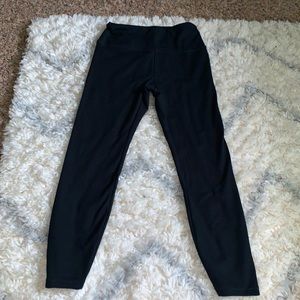 Black Yoga Leggings (7/8 Length!)